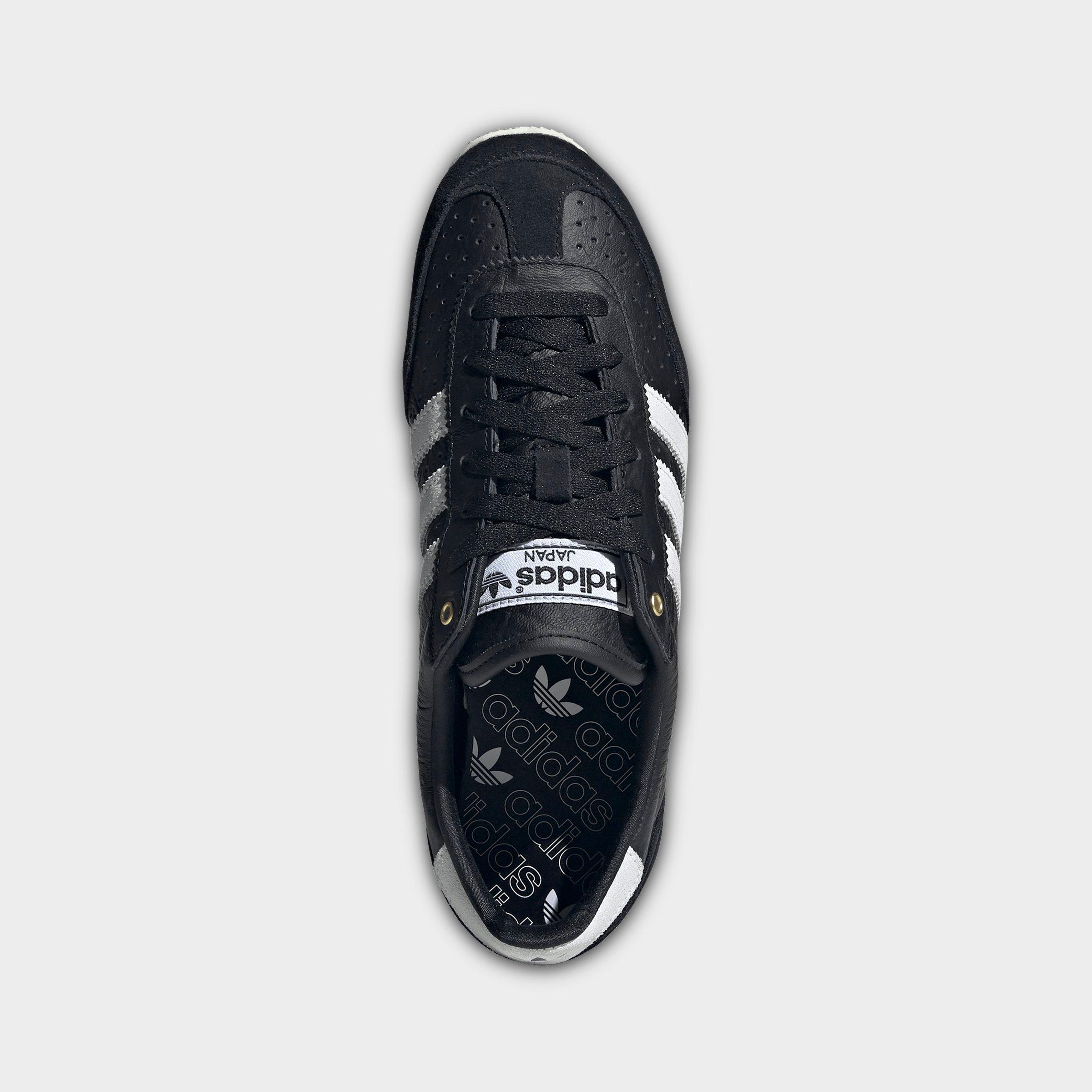 Women's adidas Originals Japan Casual Shoes - Part 2 - Core Black/Cloud White/Gold Metallic - Top view