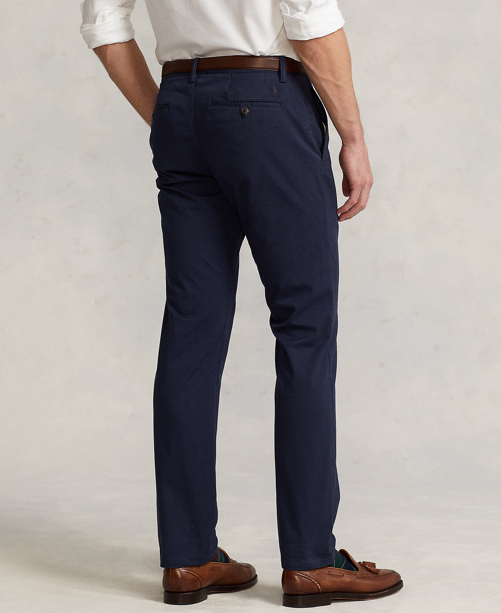 Polo Ralph Lauren Men's Straight-Fit Stretch Chino Pants - Ink