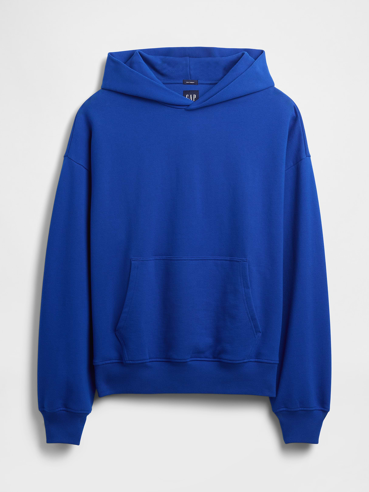 Adult Heavyweight Oversized Hoodie - active blue