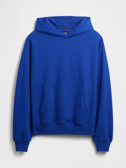 Adult Heavyweight Oversized Hoodie - active blue