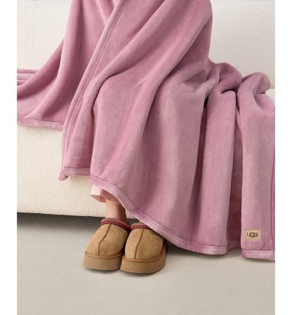 UGG® Coco Soft Throw, 50" x 70" - Dusty Orchid