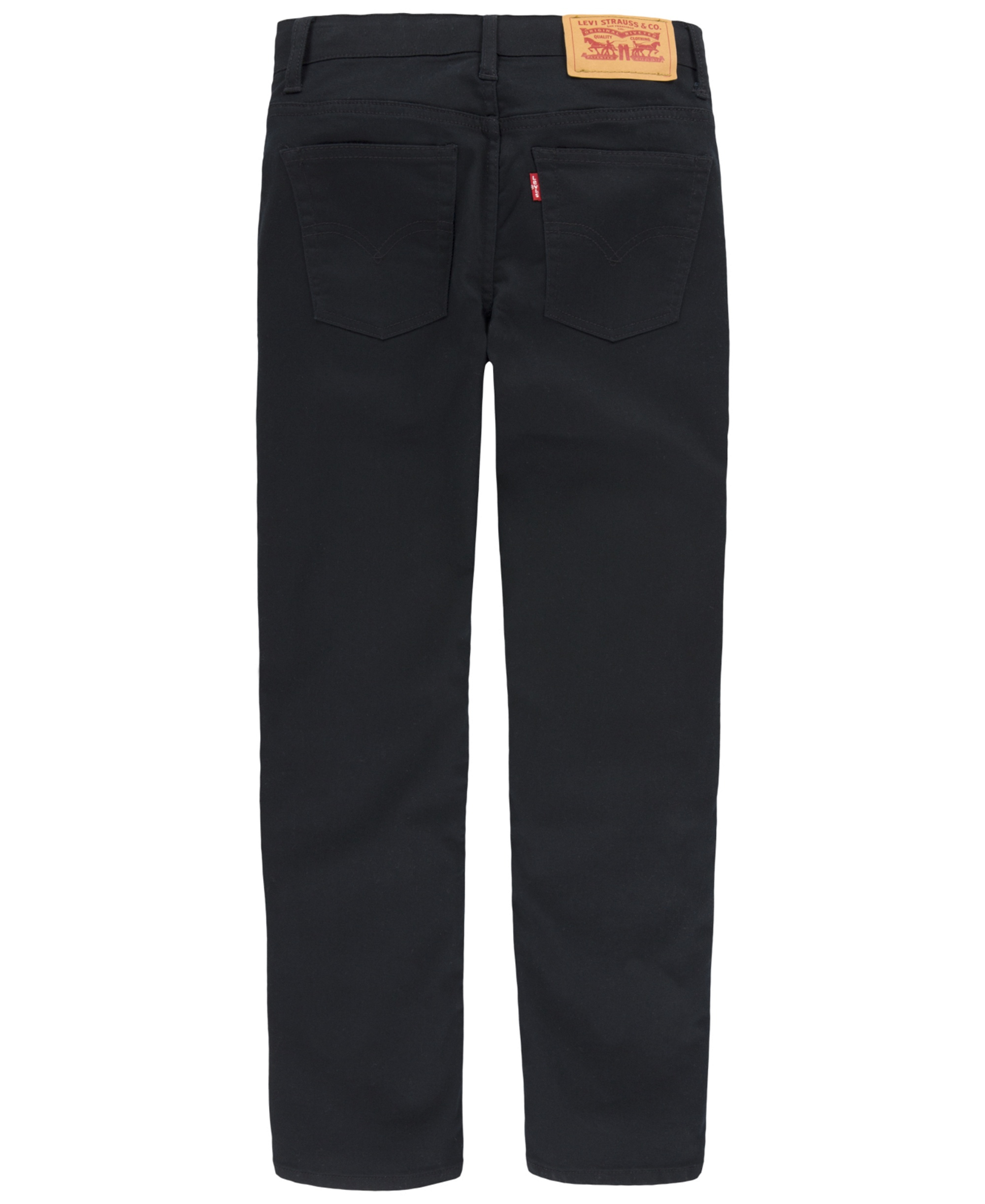 Levi's Boys' 8-20 502™ Taper-Fit Stretch Performance Jeans - Black