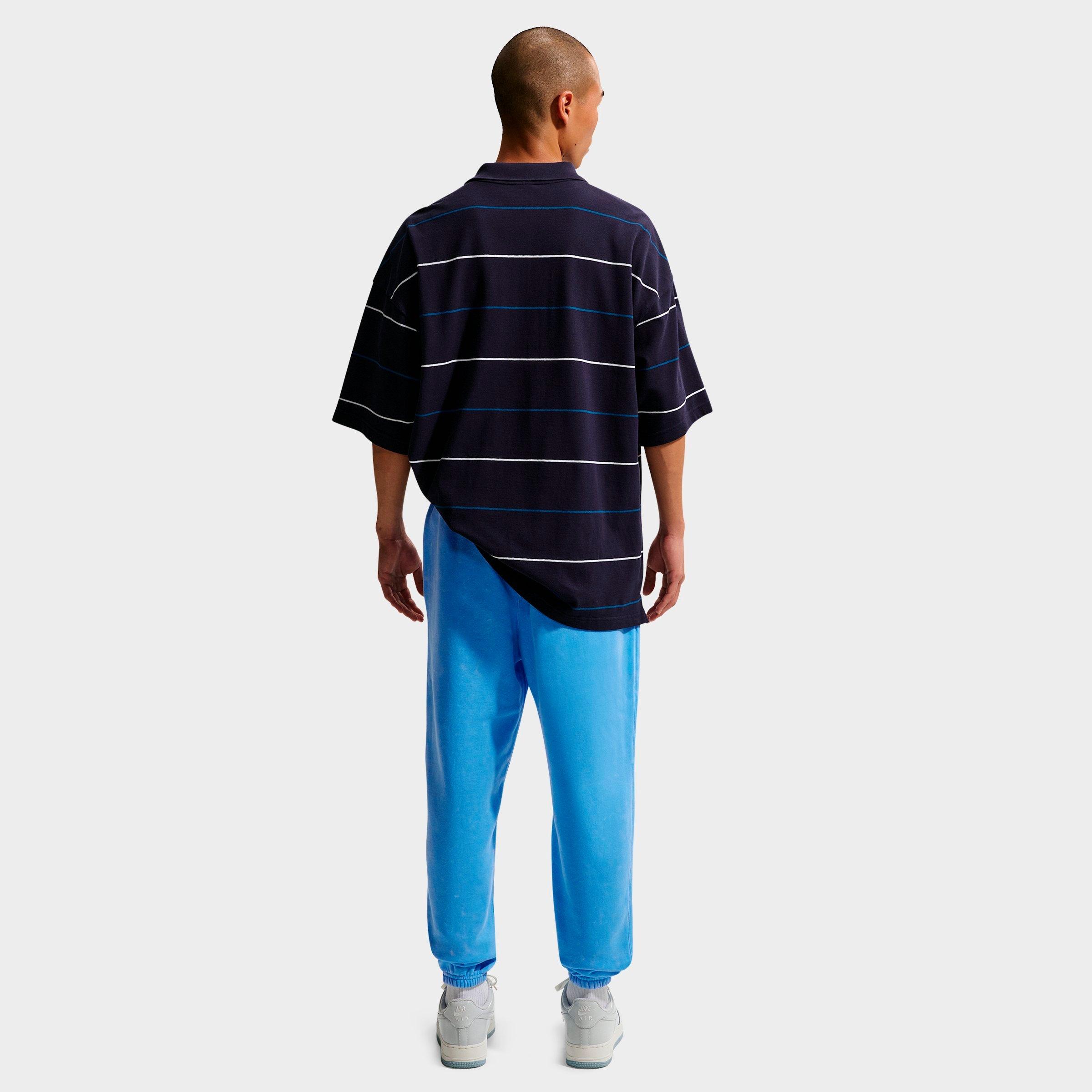 Men's Nithtke Sportswear Club Washed Cuffed Fleece Pants - University Blue