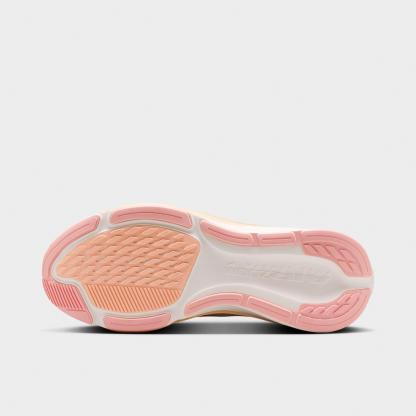 Women's Nithtke Pegasus 42 Running Shoes - Part 2 - Light Bone/Arctic Orange/Chalk/Metallic Silver - Bottom view