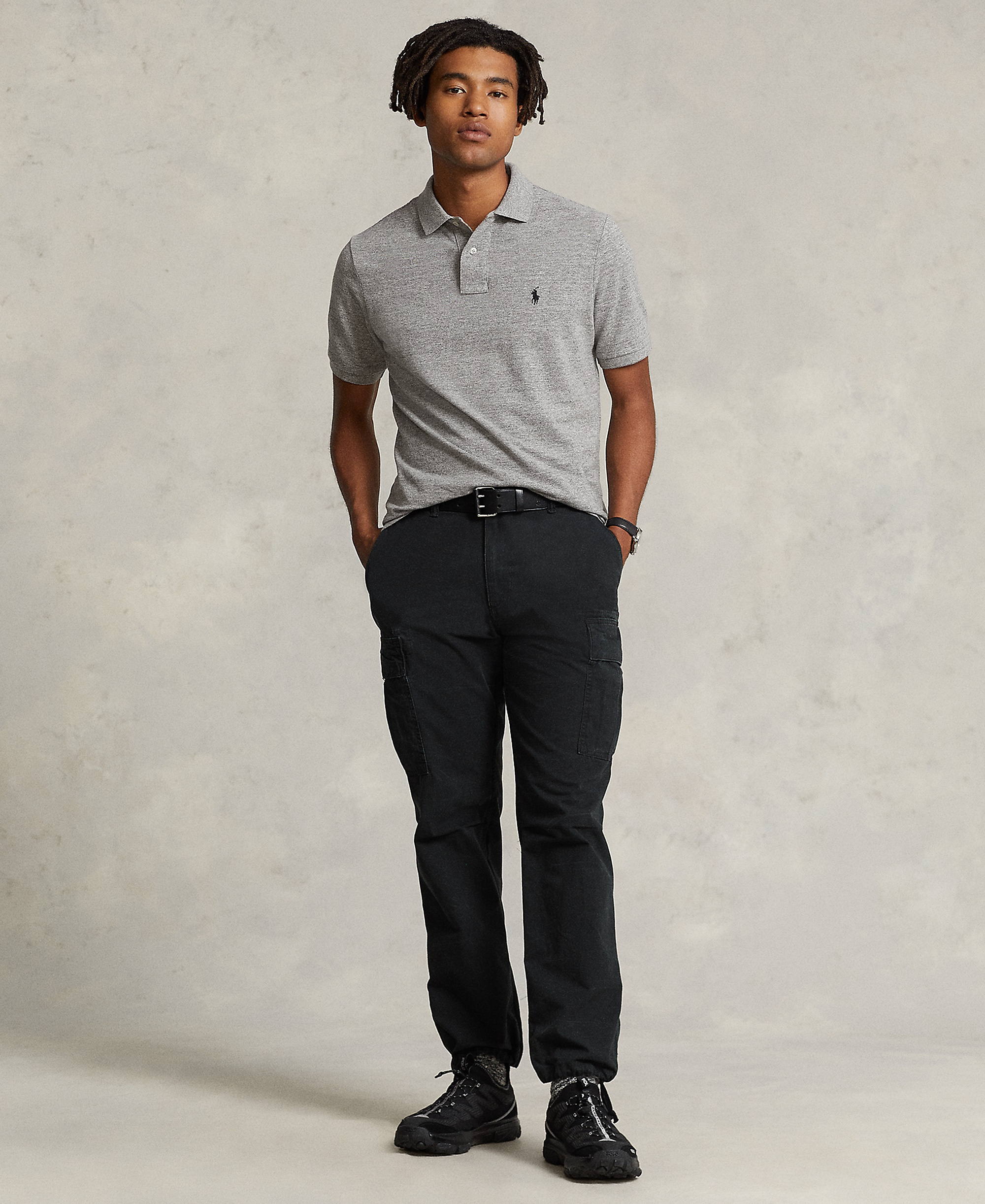 Polo Ralph Lauren Men's Classic-Fit Mesh Polo Shirt - Canterbury Heather