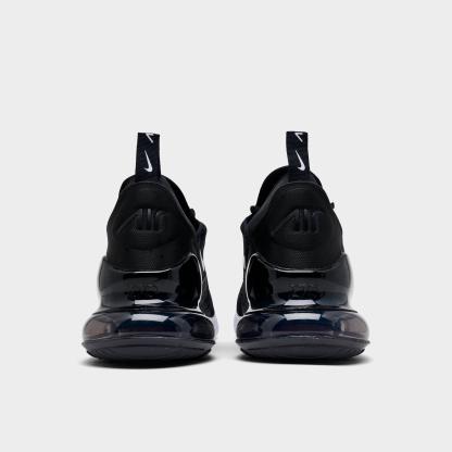 Men's Nithtke Air Max 270 Casual Shoes - Part 2 - Black/White/Solar Red/Anthracite - Back view