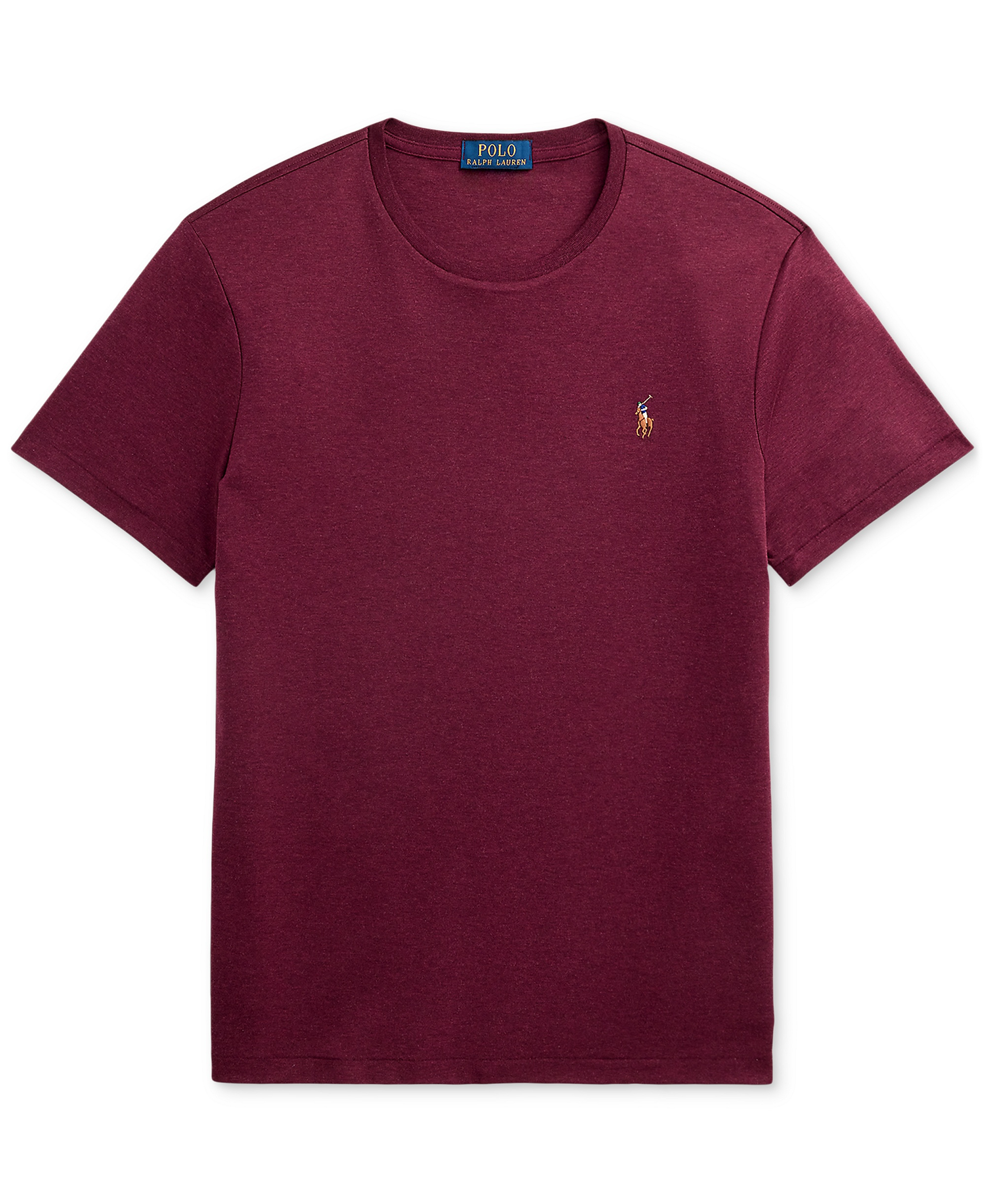 Polo Ralph Lauren Men's Custom Slim-Fit Soft Cotton T-Shirt - Spring Wine Heather
