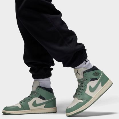 Women's Jordan Brooklyn Fleece Pants - Black/White - view 5