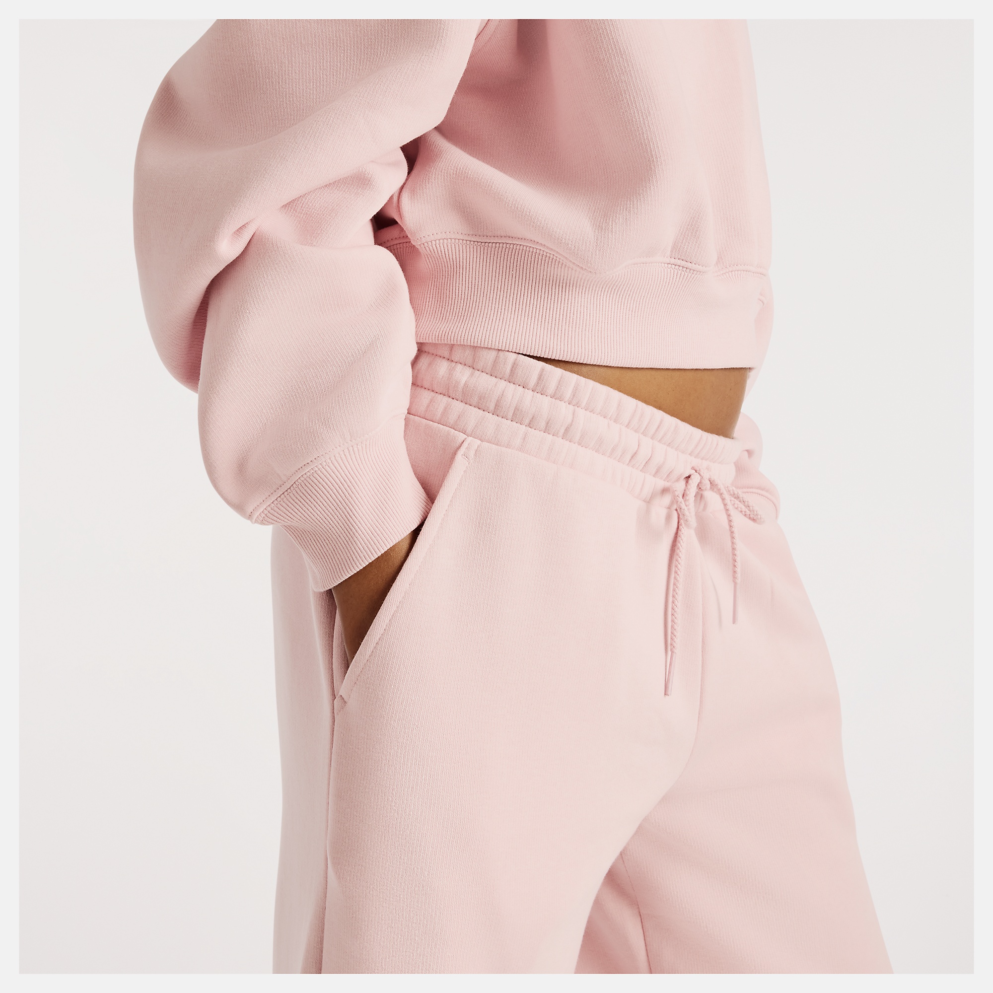 New Balance Trackside Fleece Crew, WT62T7JOPHK