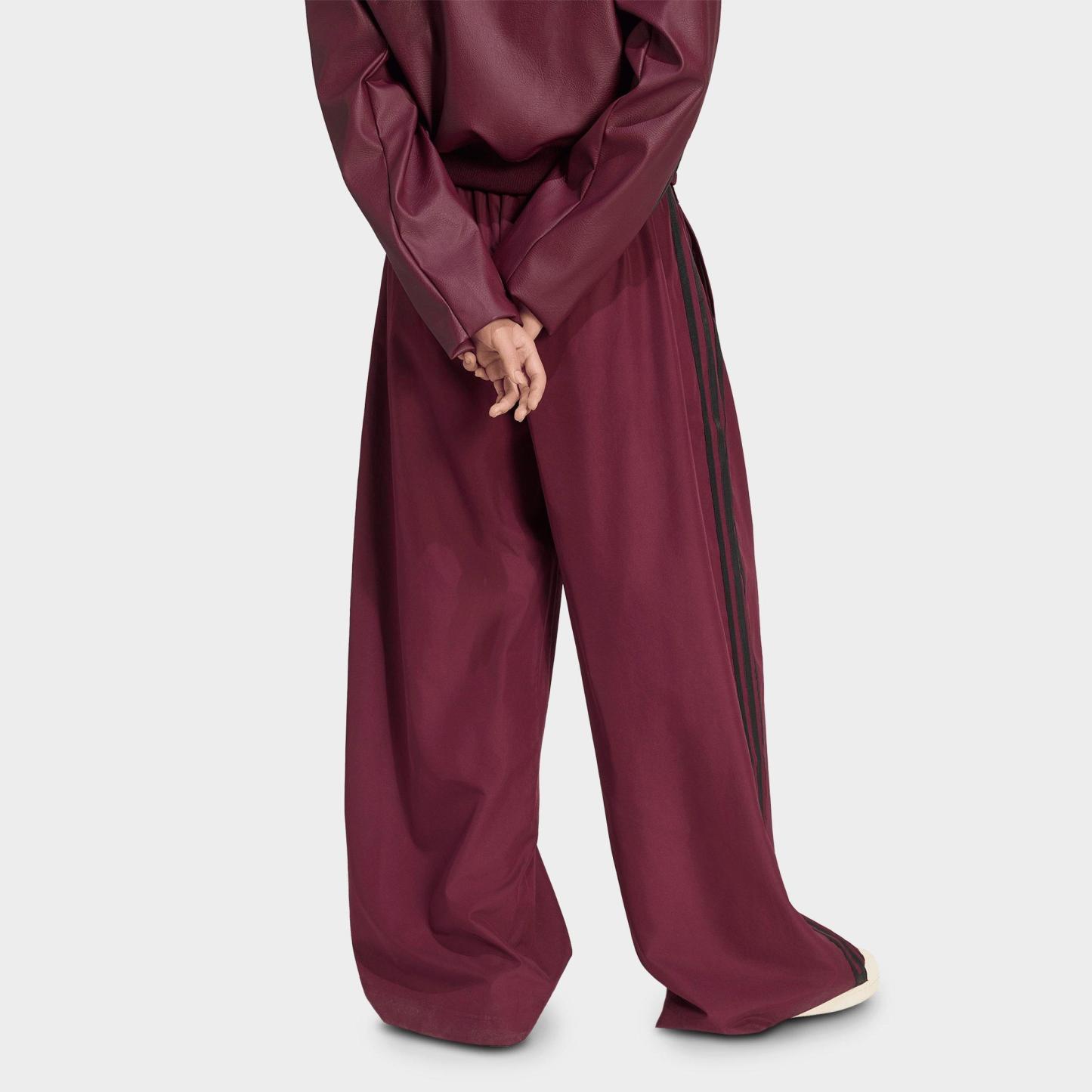 Women's adidas Originals Firebird Adilenium Woven Track Pants - Maroon/Black