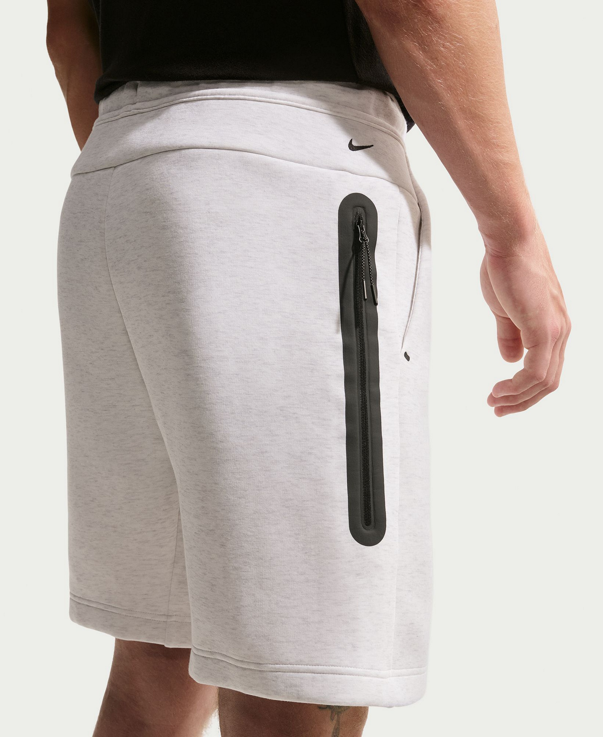 Nike Men's Tech Fleece Standard-Fit Shorts - Birch Heather Gray