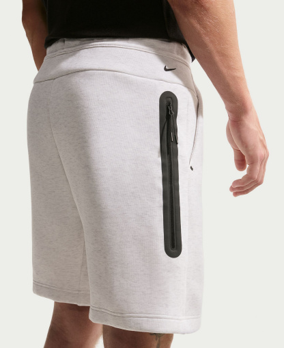 Nike Men's Tech Fleece Standard-Fit Shorts - Birch Heather Gray