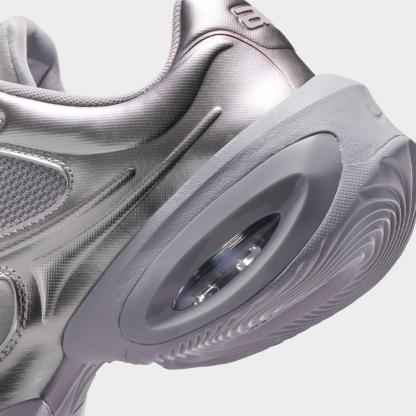 Women's Nithtke Air Max Muse Casual Shoes - Metallic Silver/Metallic Silver - Detail shot