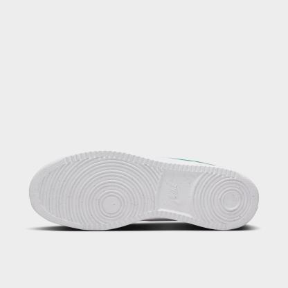 Men's Nithtke Court Vision Low Next Nature Casual Shoes - White/White/Malachite - Bottom view