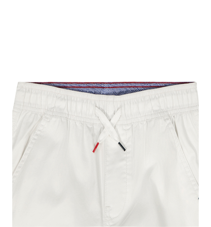 Tommy Hilfiger Boys' 8-20 Core Essentials Pull-On Shorts - White