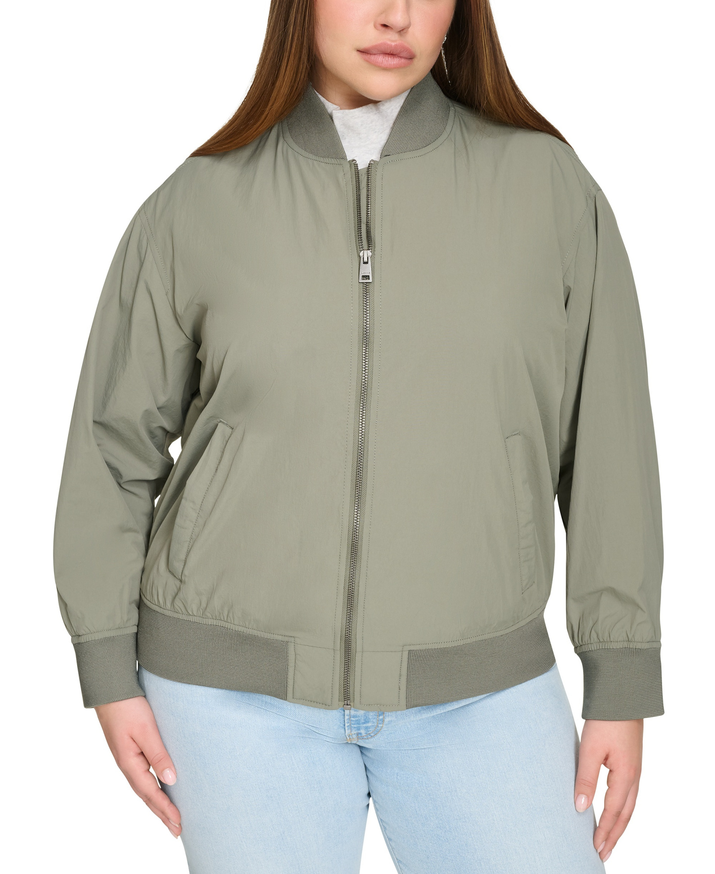 Levi's Women's Lightweight Bomber Jacket - Sage