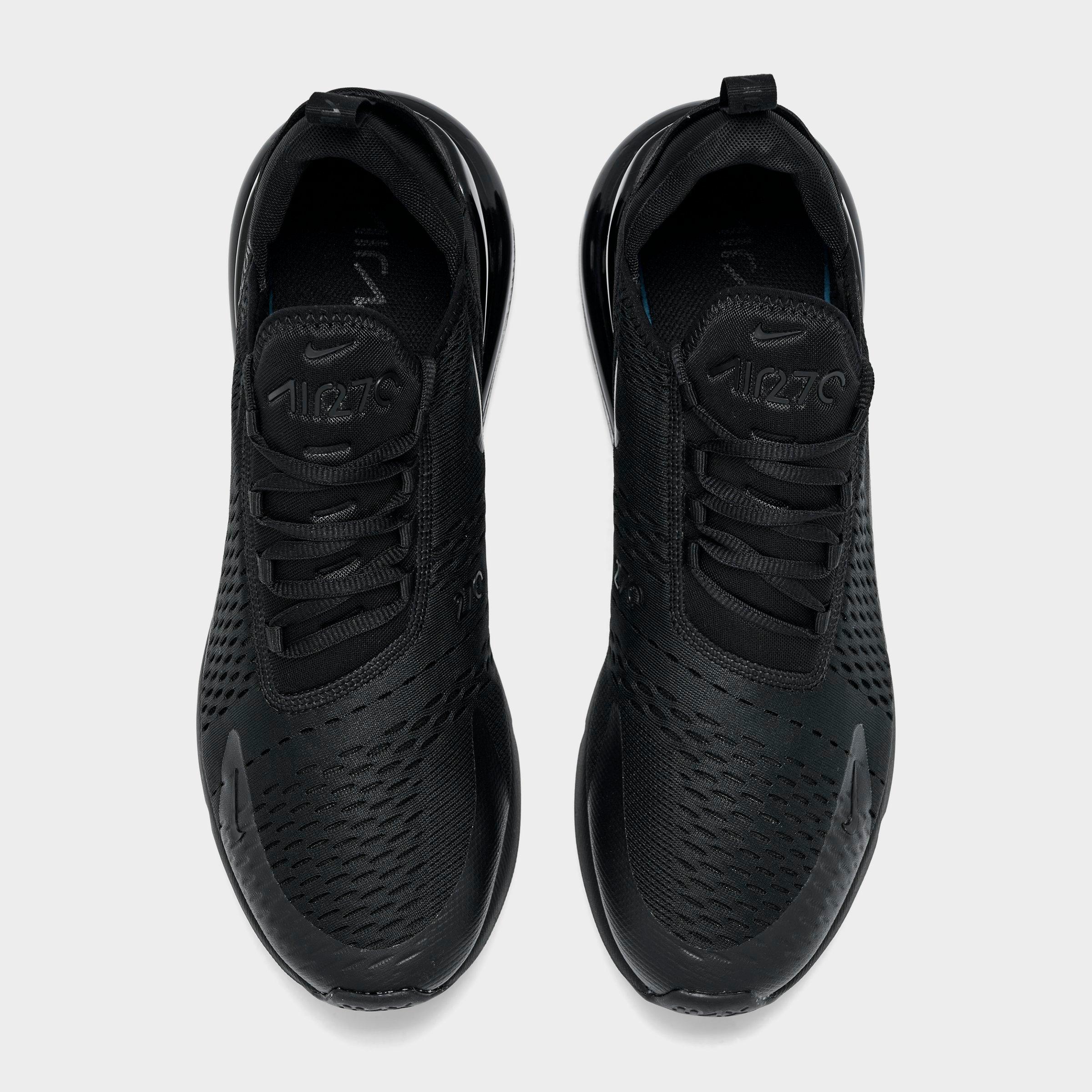 Men's Nithtke Air Max 270 Casual Shoes - Part 1 - Black/Black/Black - Top view