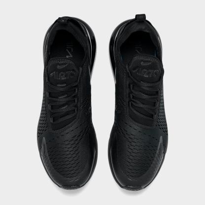 Men's Nithtke Air Max 270 Casual Shoes - Part 1 - Black/Black/Black - Top view