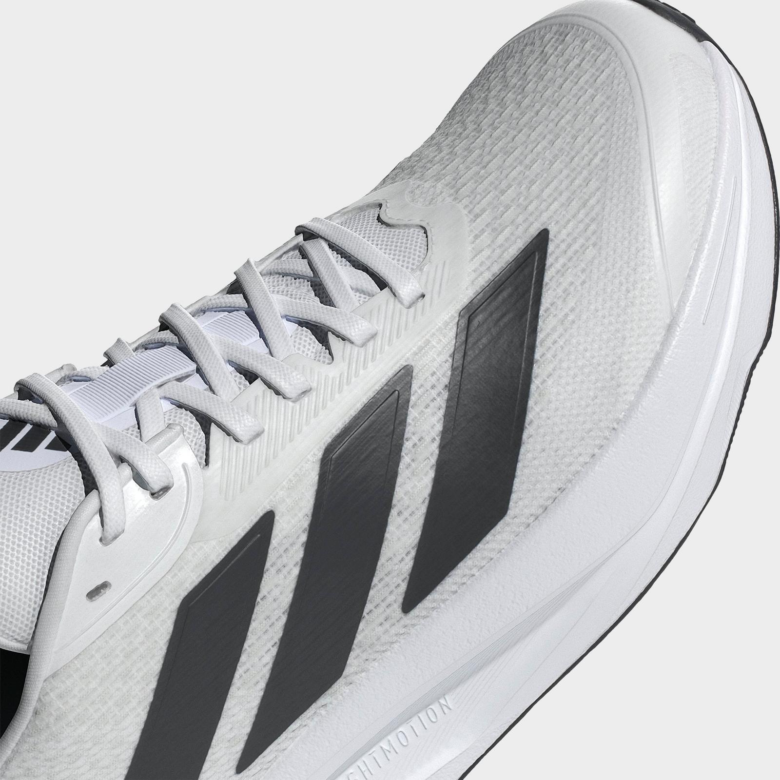 Men's adidas Duramo SL 2.0 Running Shoes - White/Black/Halo Silver - view 3