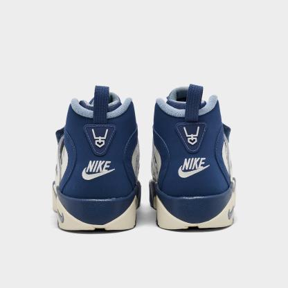 Little Kids' Nithtke Diamond Turf 2 Casual Shoes - Sail/Mystic Navy/Blue Grey/Metallic Gold - Back view