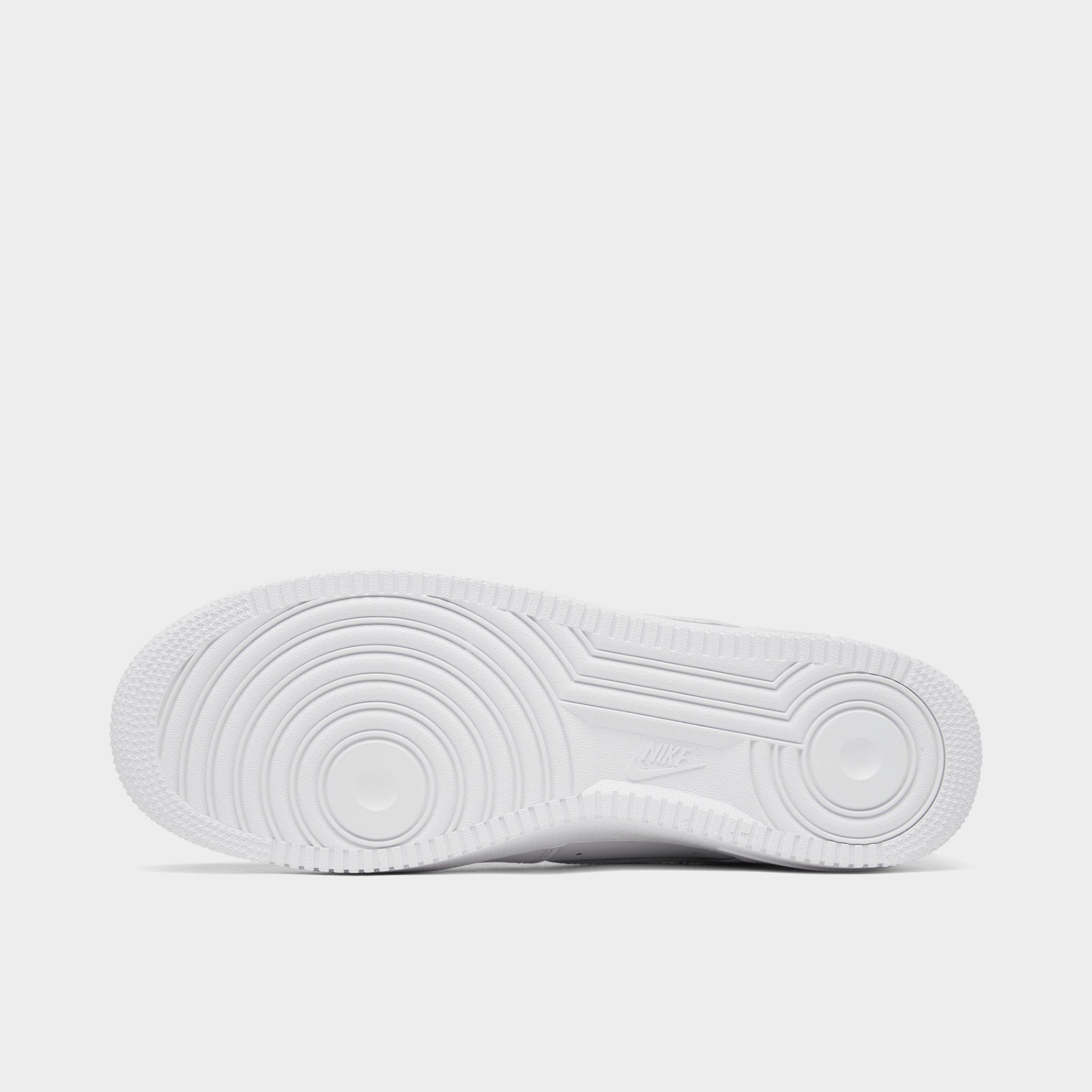 Men's Nithtke Air Force 1 '07 Casual Shoes - Part 2 - White/White - Bottom view
