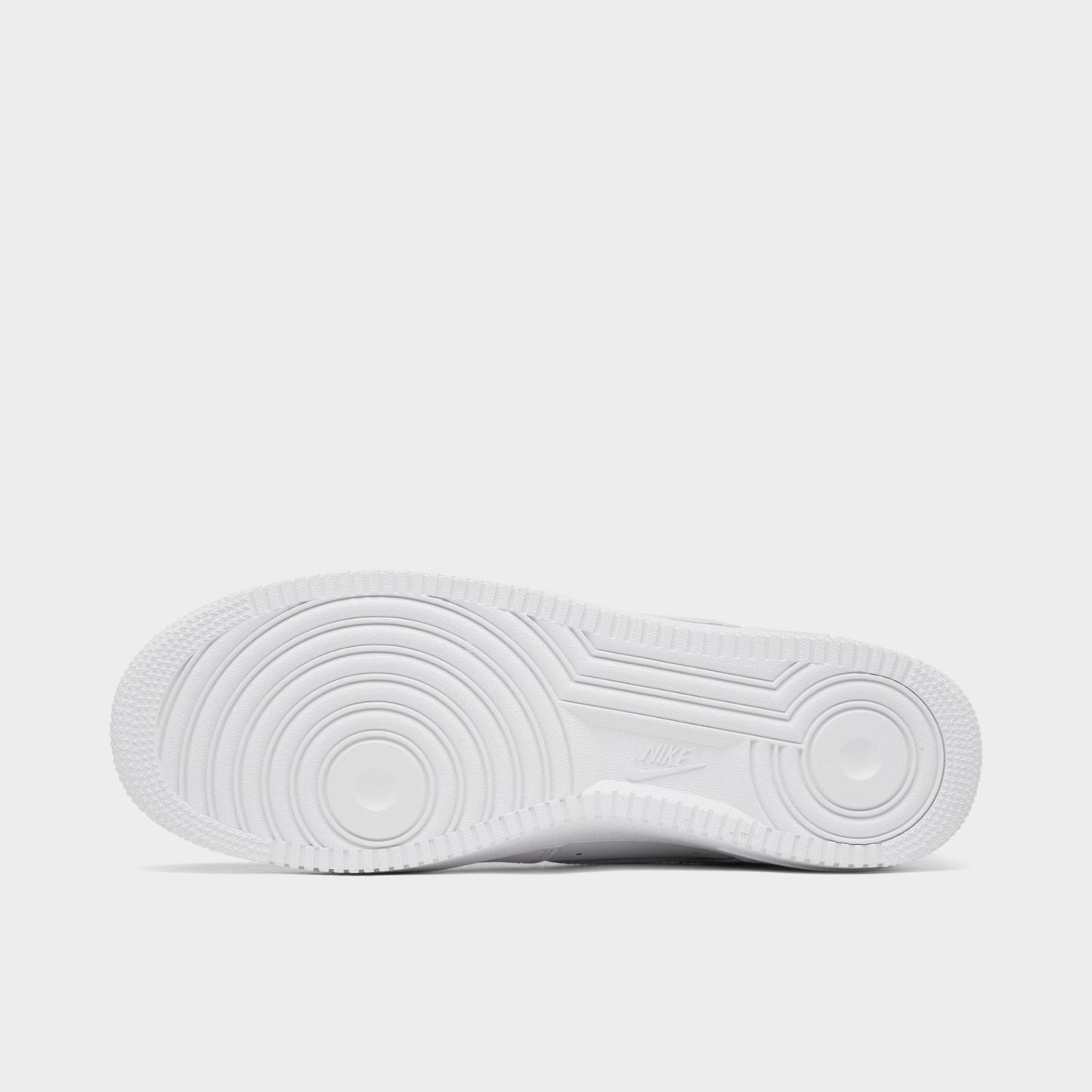 Men's Nithtke Air Force 1 '07 Casual Shoes - Part 2 - White/White - Bottom view