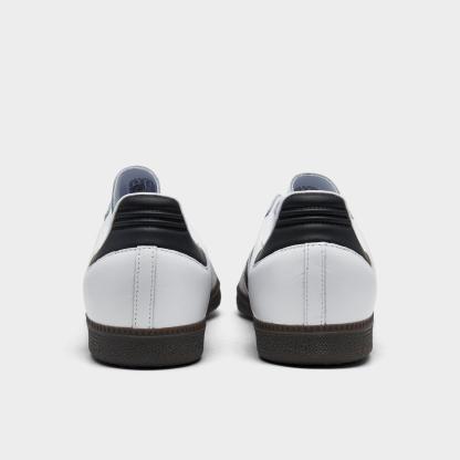 Men's adidas Originals Samba OG Casual Shoes - White/Black/Clear Granite - view 4