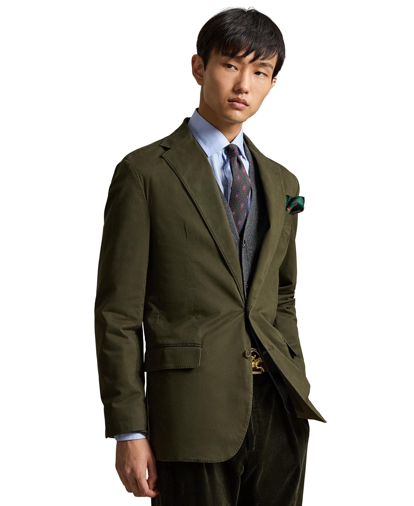 Polo Ralph Lauren Men's Polo Unconstructed Modern Suit Jacket - Botanic Green
