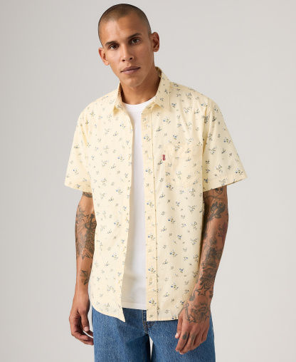 Levi's Men's Classic Pocket Short-Sleeve Shirt - Rutabaga