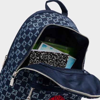 Jordan Wings 23 Monogram Backpack (20.8L) - Indigo Blue - view 6