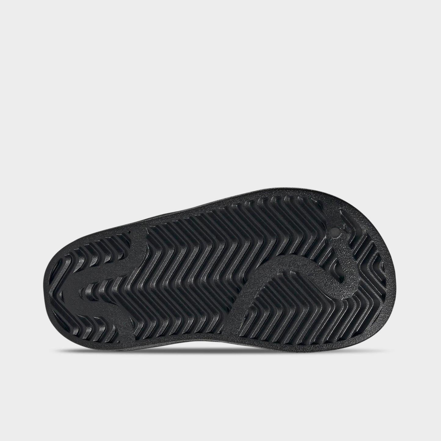 Little Kids' adidas Originals Superstar Sandals - Black/Black/Black - view 6