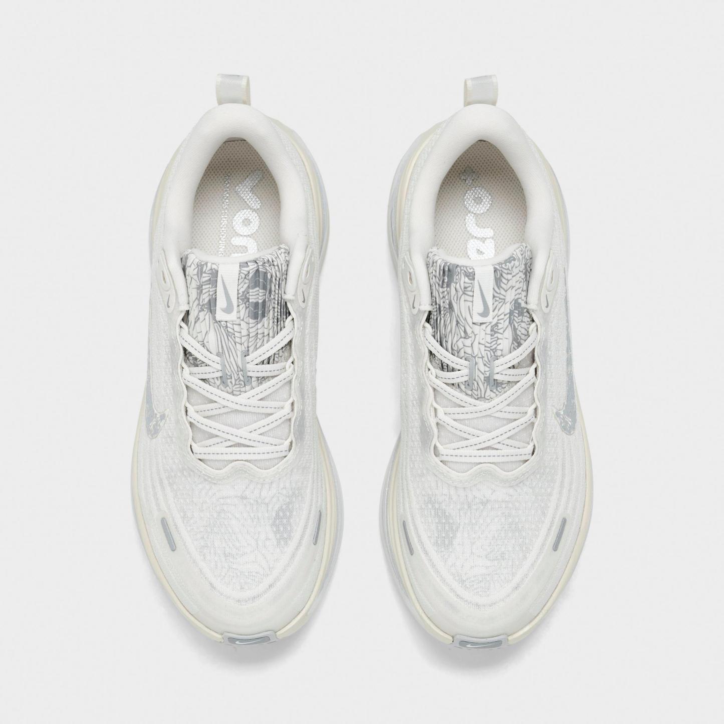 Women's Nithtke Vomero Plus Running Shoes - Part 2 - Phantom/Grey Fog/Light Smoke Grey/Summit White - Top view