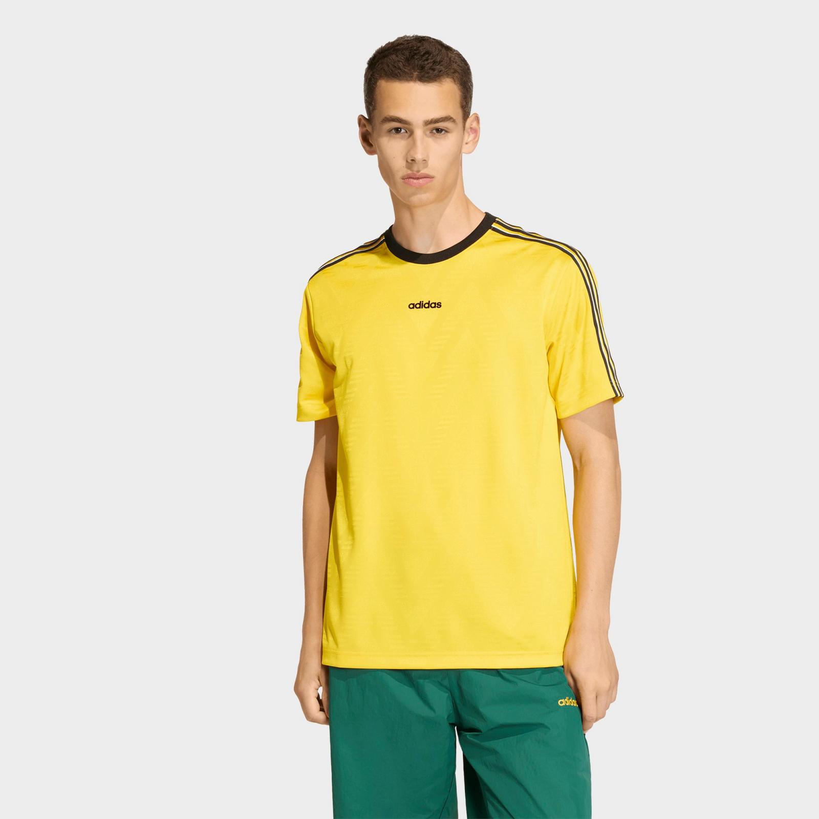 Men's adidas Originals Jacquard Jersey - EQT Yellow - view 1