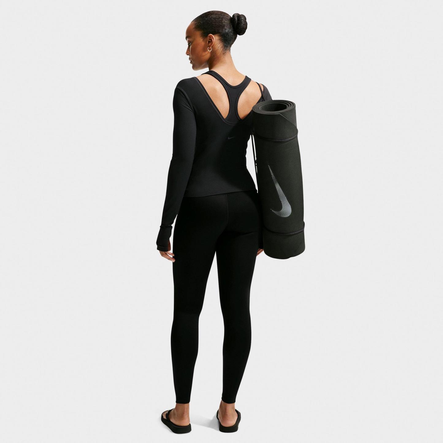Women's Nithtke One Therma-FIT High-Waisted Full-Length Leggings - Black/White