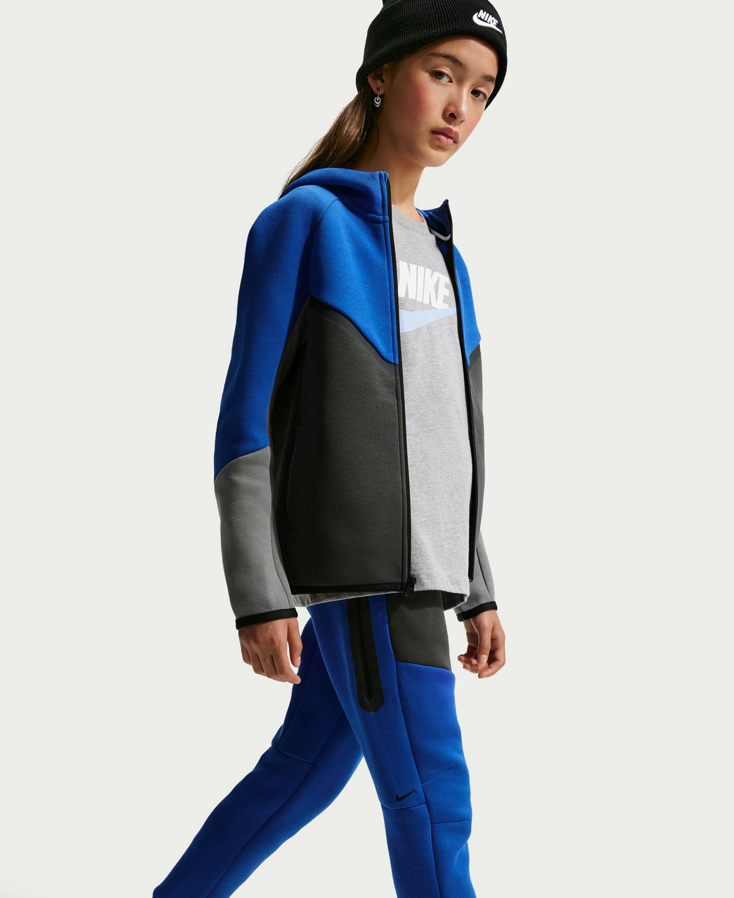 Nike Boys' and Girls' 7-20 Sportswear Tech Fleece Jogger Pants - Gamerl/Bla