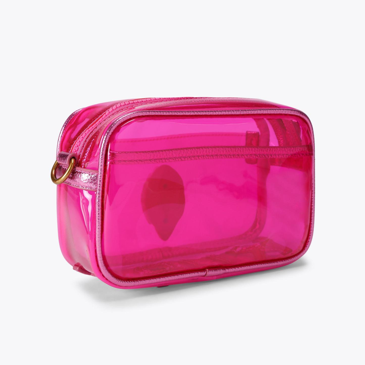 Kurt Geiger London Vinyl Kensington Camera Bag - Pink - view 4
