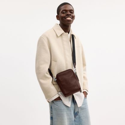 Tristan Crossbody Bag 14 - Silver/Maple - view 2
