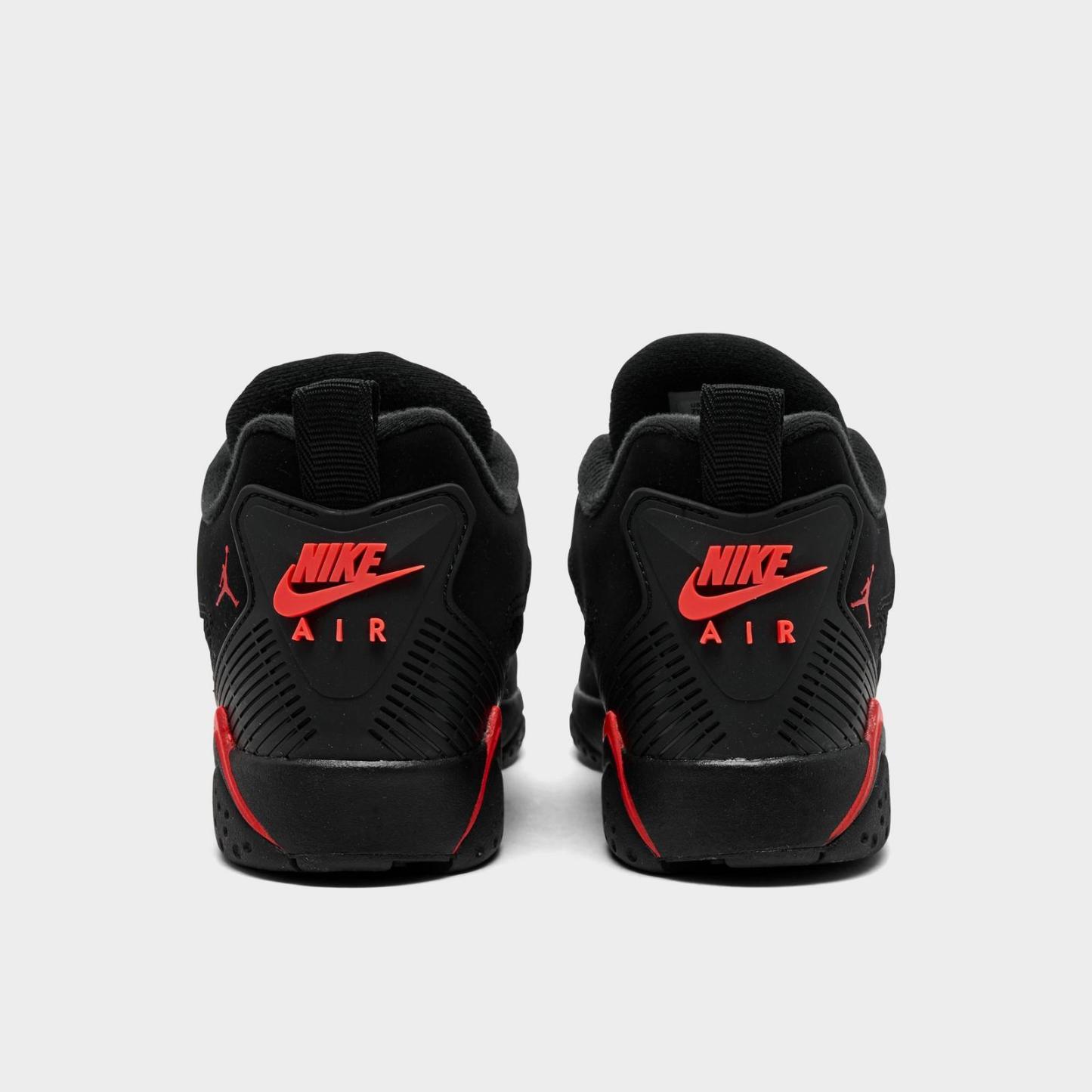 Big Kids' Air Jordan MVP 92 Basketball Shoes - Black/Infrared 23 - view 4