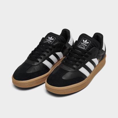 Men's adidas Originals Samba XLG Casual Shoes - Black/White/Gum - Both shoes facing left