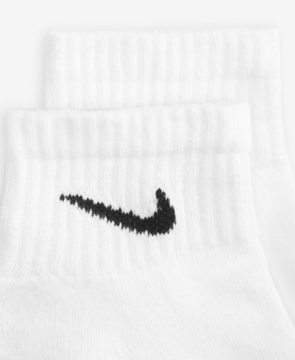 Nike Women's Scalloped Everyday Elevated Crew Socks, 2-Pack - White