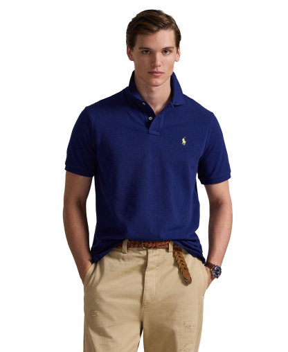Polo Ralph Lauren Men's Classic-Fit Mesh Polo Shirt - Fall Royal
