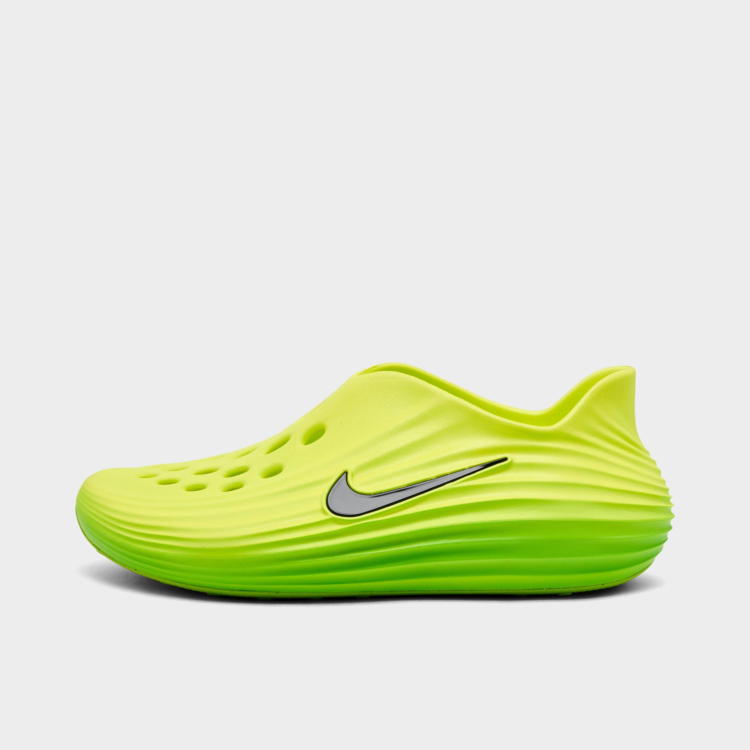 Men's Nithtke ReactX Rejuven8 Recovery Casual Shoes - Part 2 - Green Strike/Volt/Black - Left shoe facing left. Outside of the shoe.