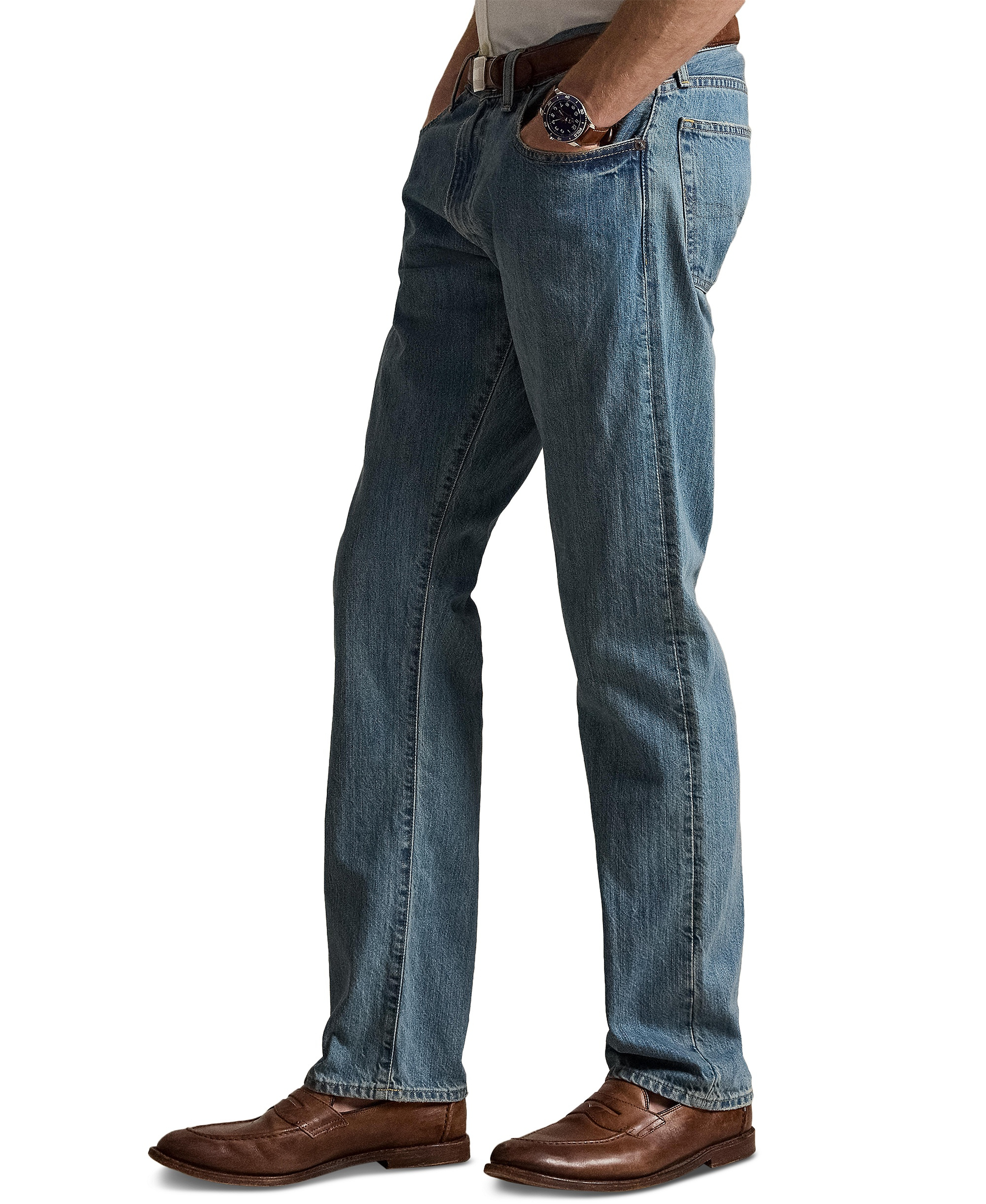 Polo Ralph Lauren Men's Hampton Relaxed Straight Jeans - Stanton