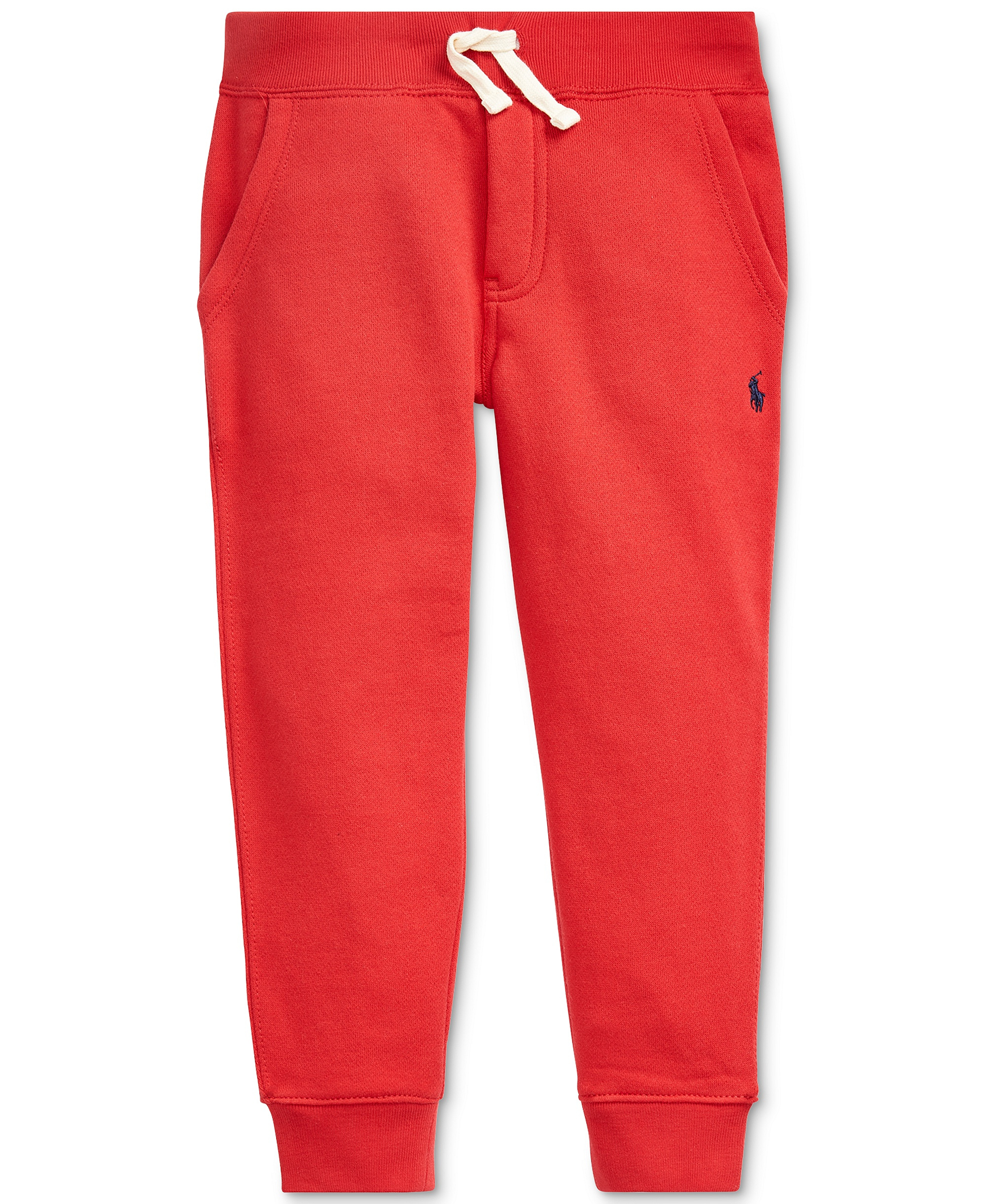 Polo Ralph Lauren Boys' 2T-7 Cotton Fleece Joggers - Rl2000 Red