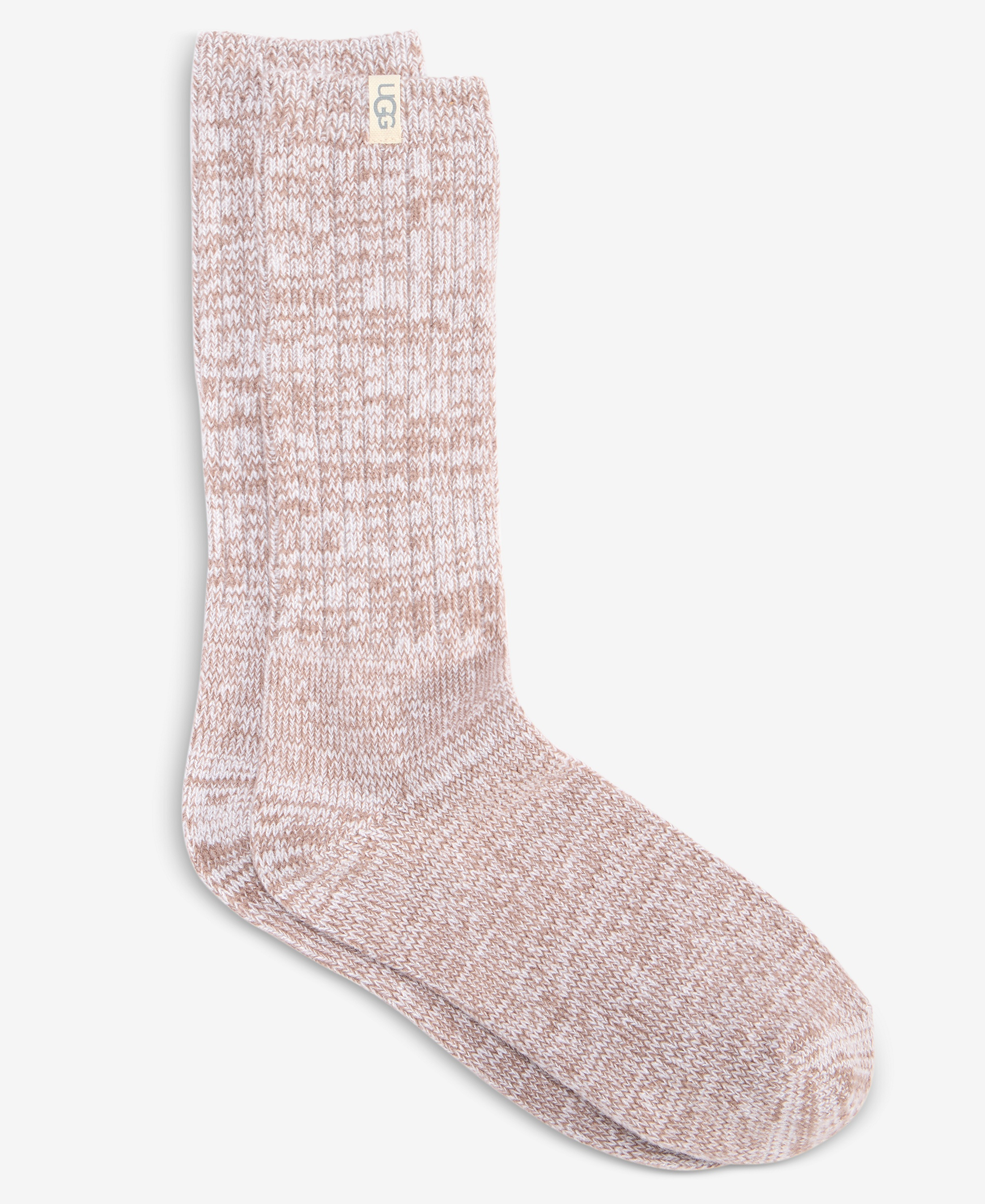 UGG Women's Rib-Knit Slouchy Crew Socks - Allspice
