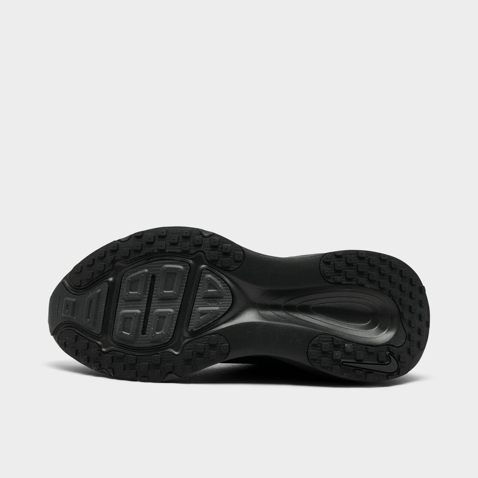 Men's Nike Vomero 18 Running Shoes - Black/Dark Smoke Grey/Light Smoke Grey/Black