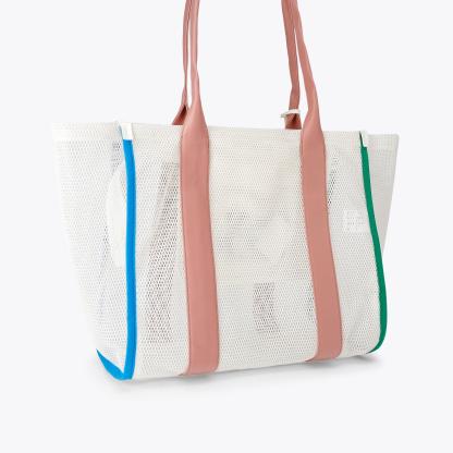 Kurt Geiger London Kurt's Cabana Large Shopper Bag - White - view 4