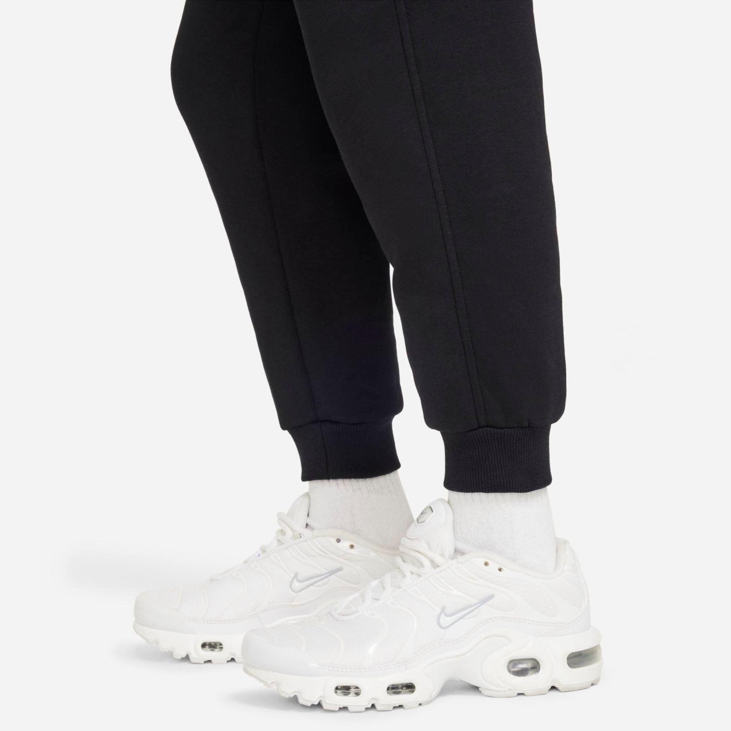 Big Kids' Nithtke Sportswear Club Fleece Cargo Jogger Pants - Black/Black/White