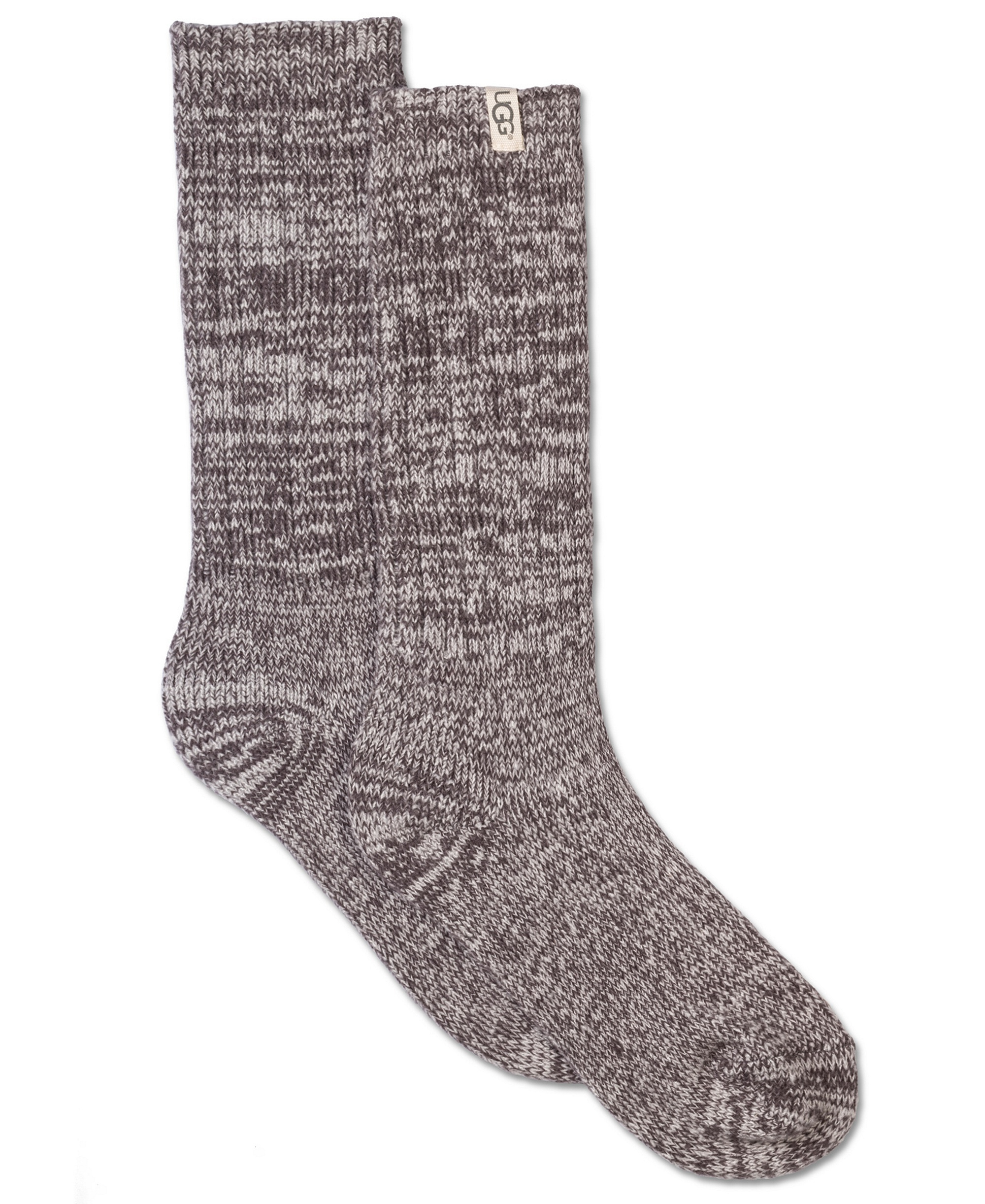 UGG Women's Rib-Knit Slouchy Crew Socks - Nightfall