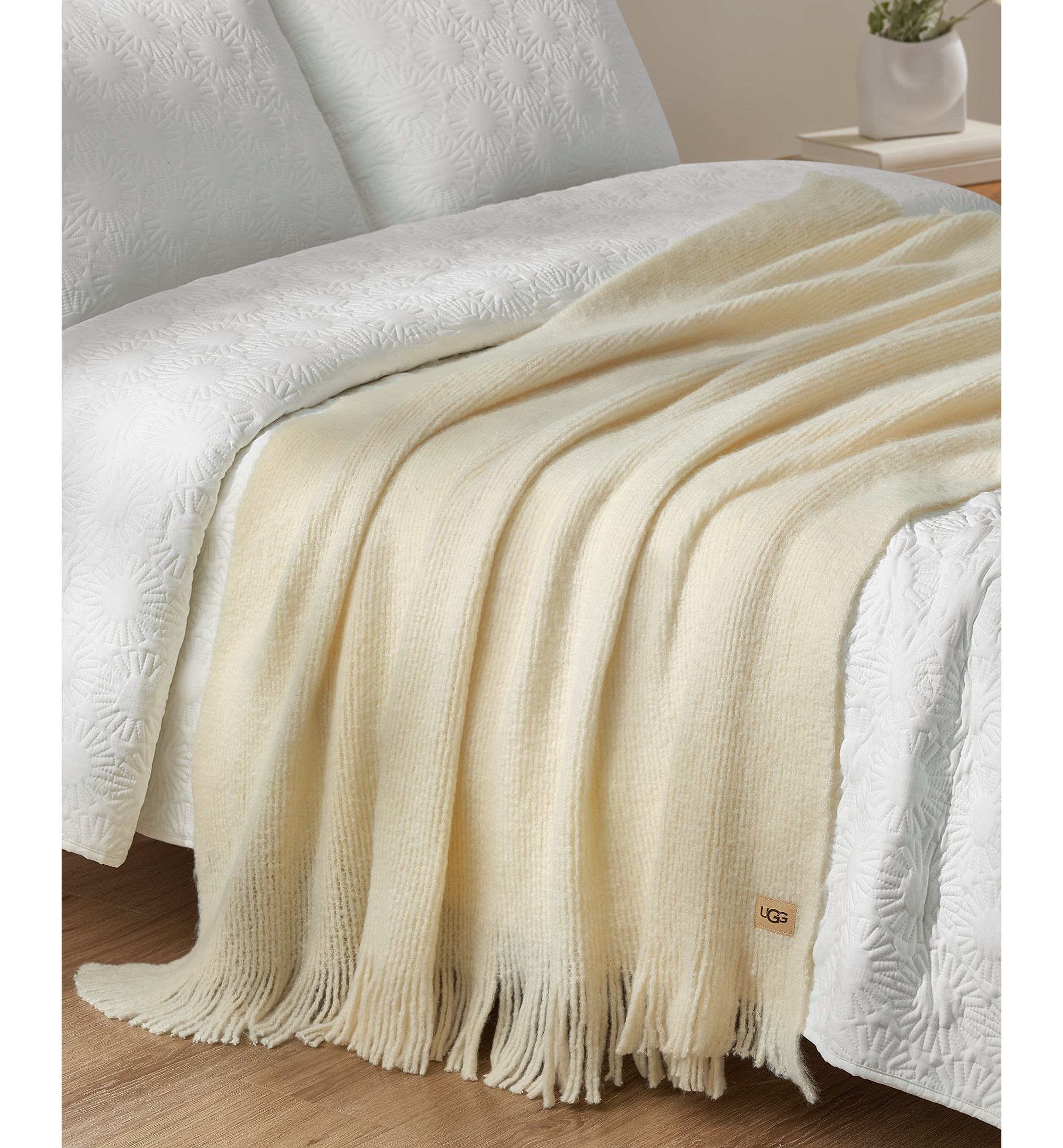 UGG® Margot Knit Throw, 50" x 70" - Chick